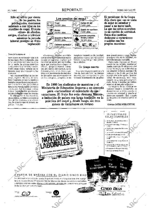 ABC MADRID 14-02-1999 página 70