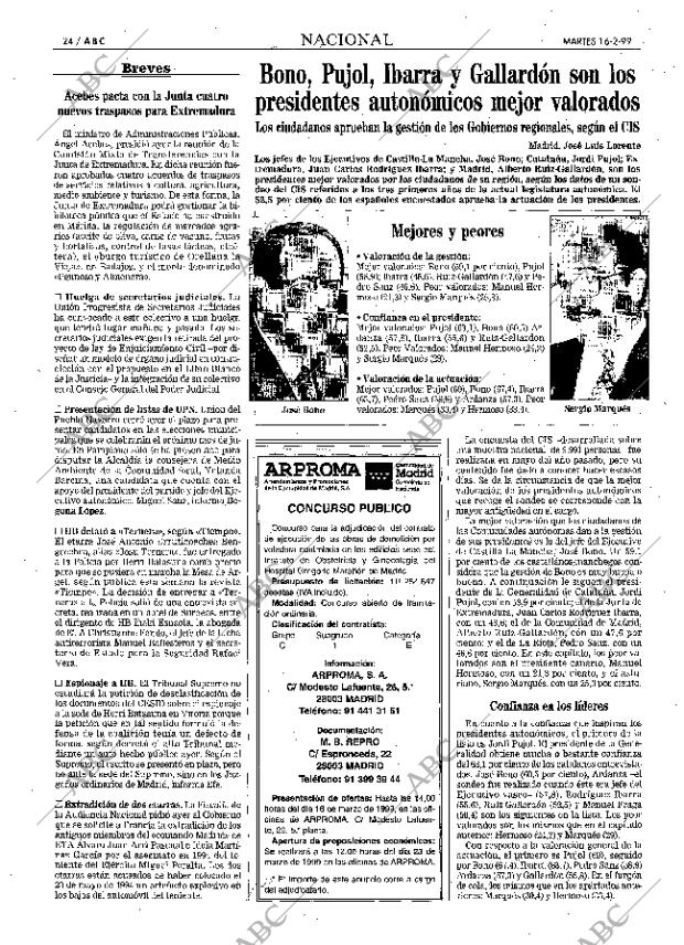 ABC MADRID 16-02-1999 página 24