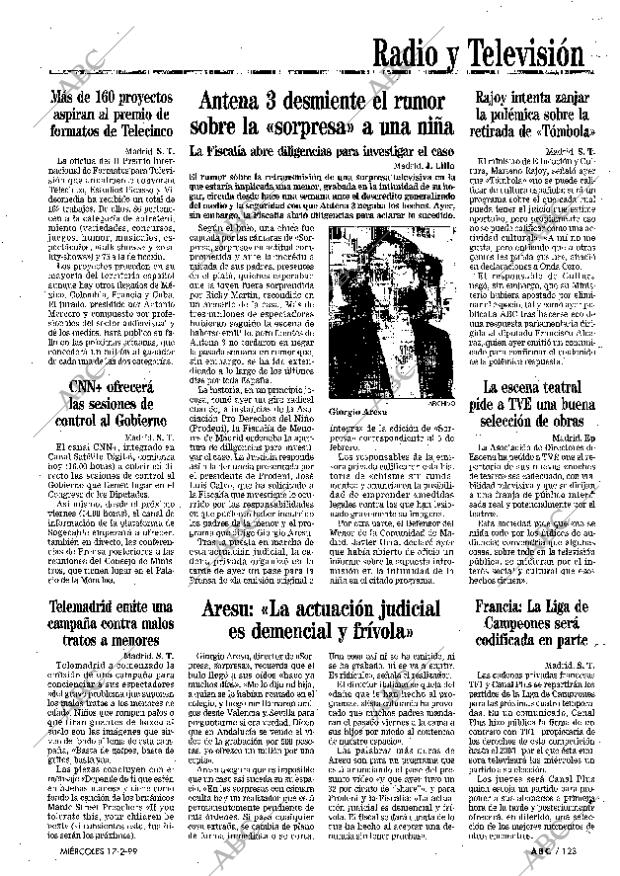 ABC MADRID 17-02-1999 página 123