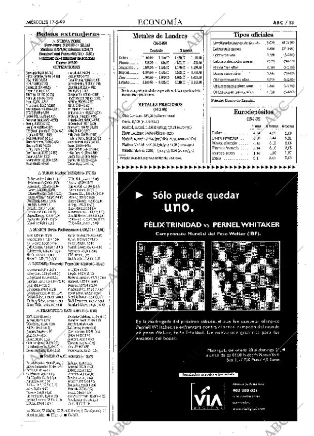 ABC MADRID 17-02-1999 página 53