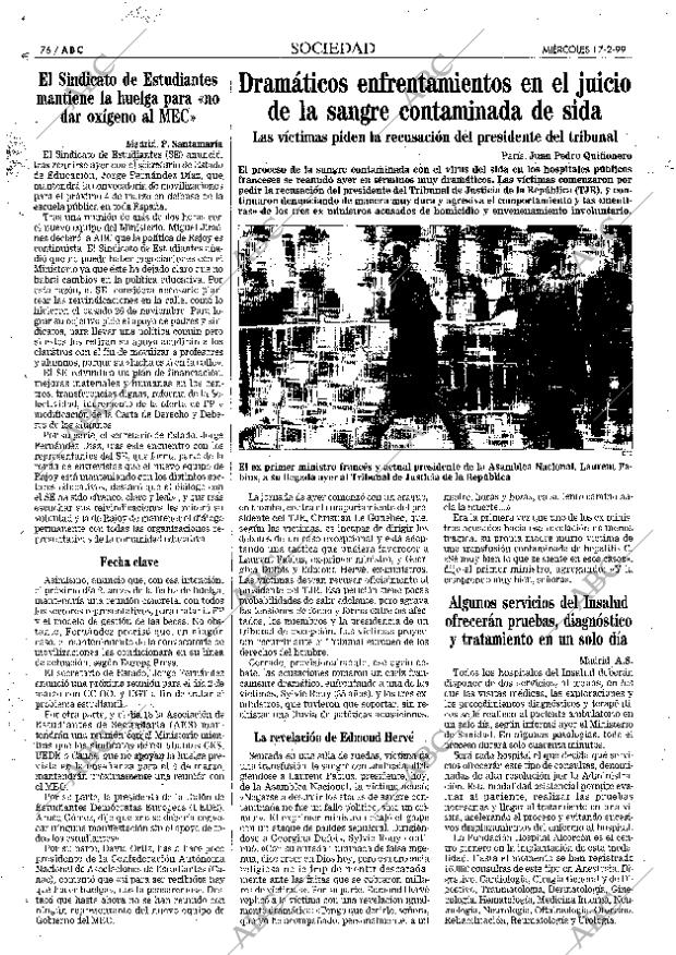 ABC MADRID 17-02-1999 página 76