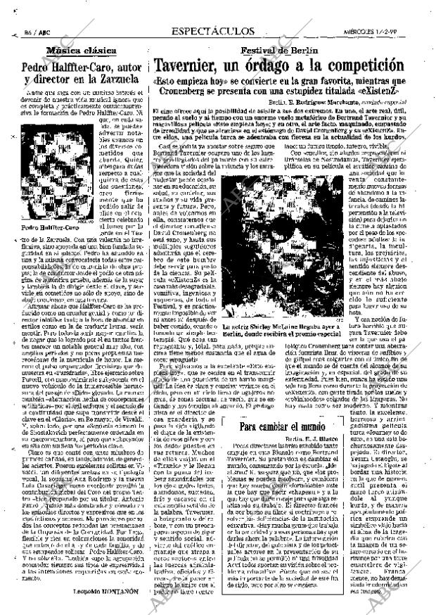 ABC MADRID 17-02-1999 página 86
