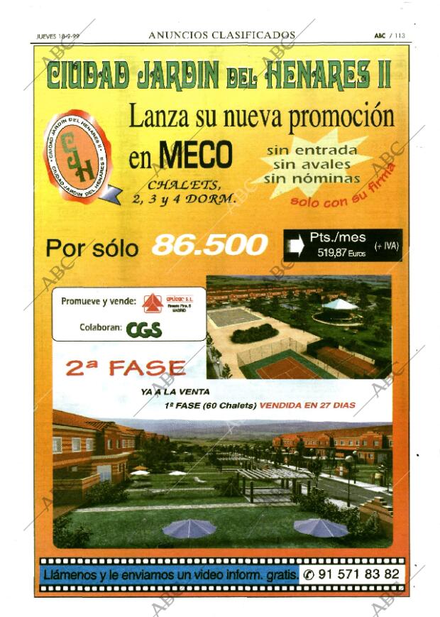 ABC MADRID 18-02-1999 página 113