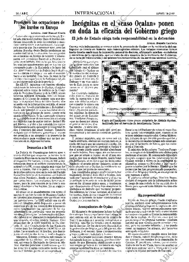 ABC MADRID 18-02-1999 página 30