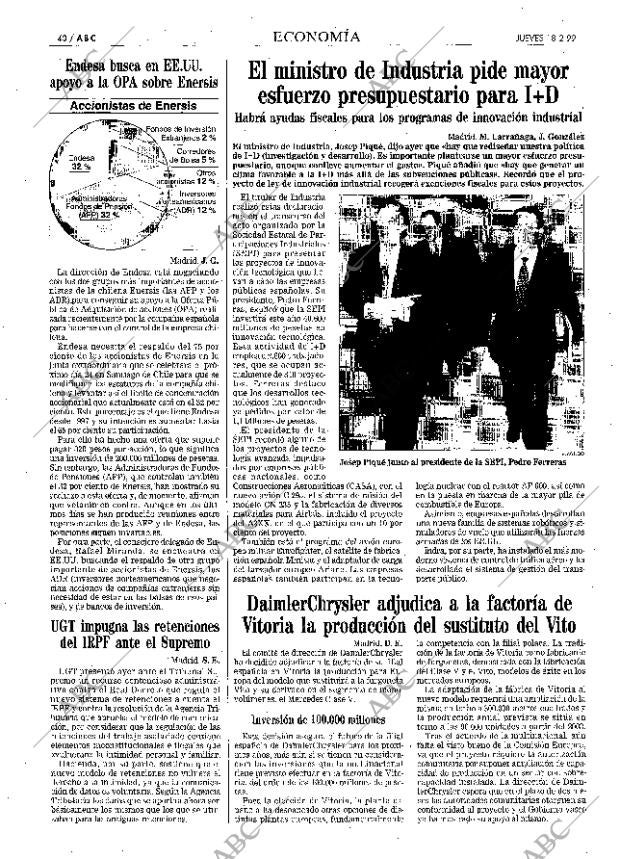 ABC MADRID 18-02-1999 página 40