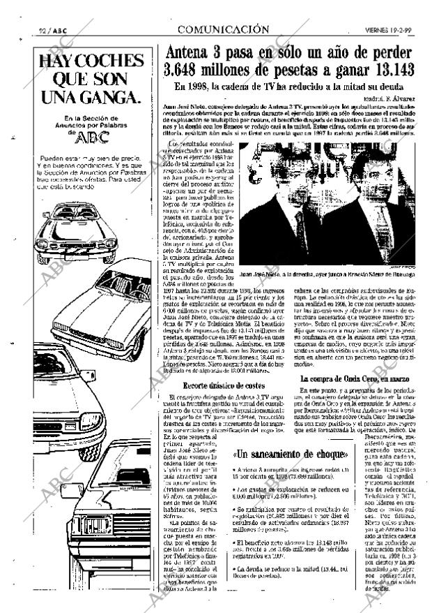 ABC SEVILLA 19-02-1999 página 92