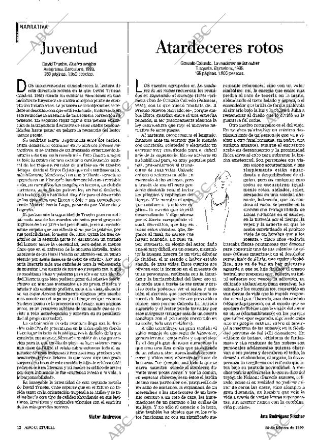 CULTURAL MADRID 20-02-1999 página 12