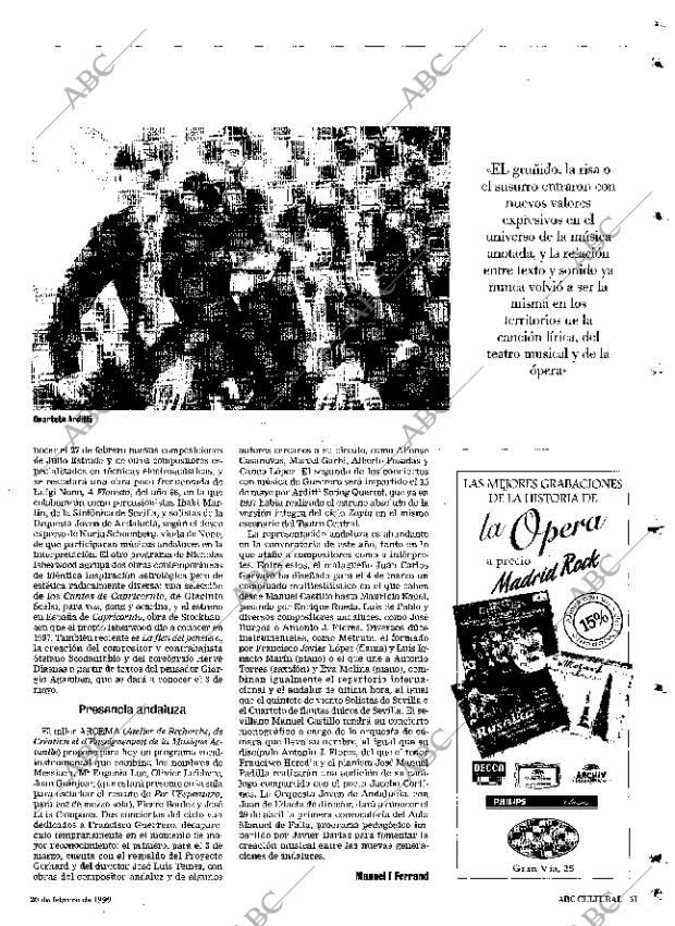 CULTURAL MADRID 20-02-1999 página 51