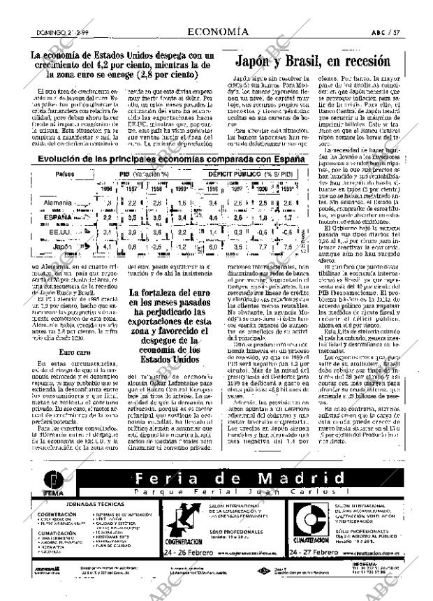 ABC MADRID 21-02-1999 página 57