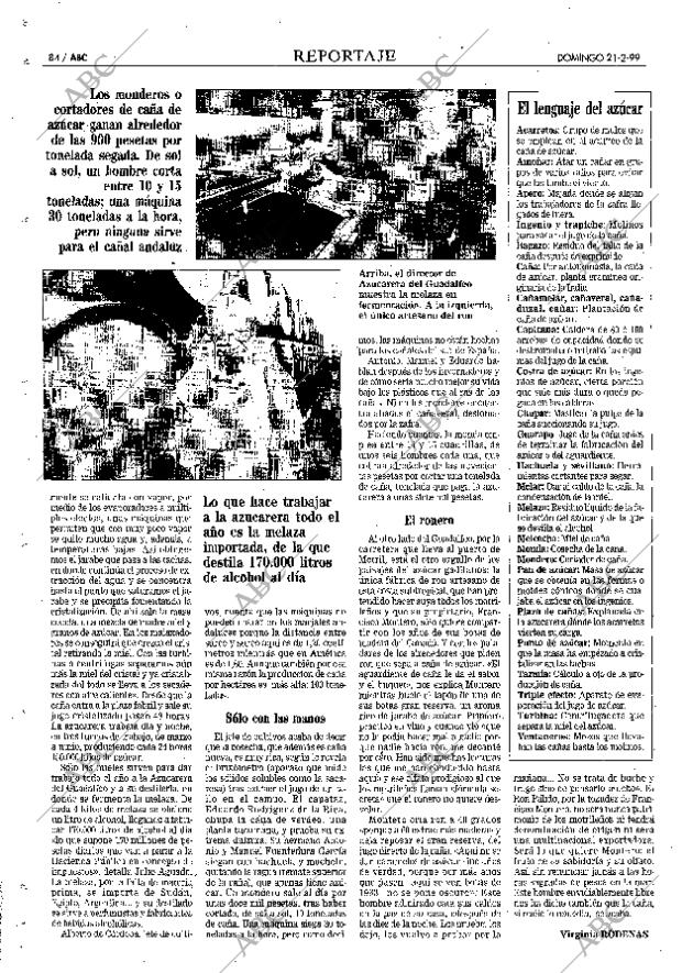 ABC MADRID 21-02-1999 página 84