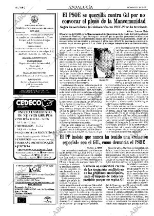 ABC SEVILLA 21-02-1999 página 46