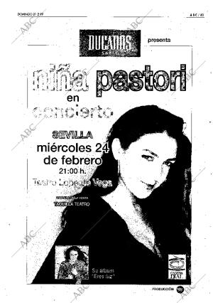 ABC SEVILLA 21-02-1999 página 83