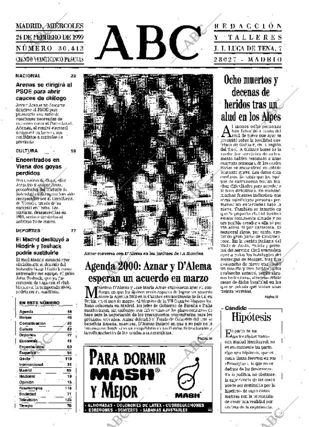 ABC MADRID 24-02-1999 página 13