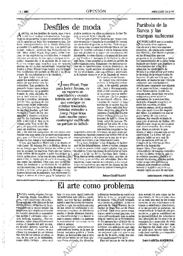 ABC MADRID 24-02-1999 página 16