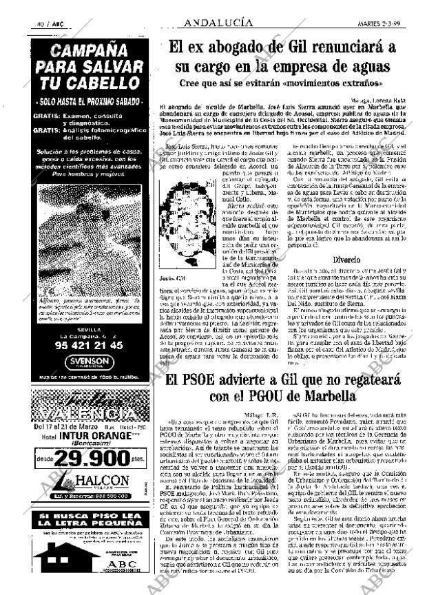 ABC SEVILLA 02-03-1999 página 40