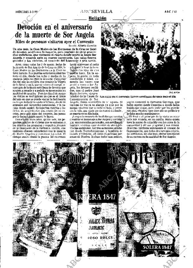 ABC SEVILLA 03-03-1999 página 61
