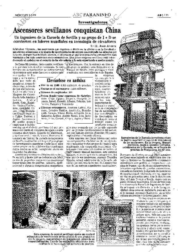 ABC SEVILLA 03-03-1999 página 71