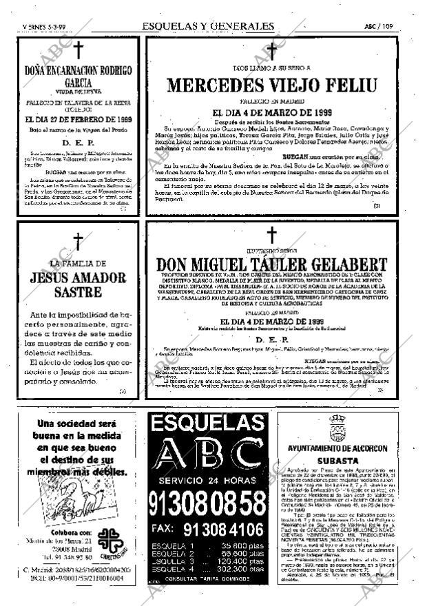ABC MADRID 05-03-1999 página 109