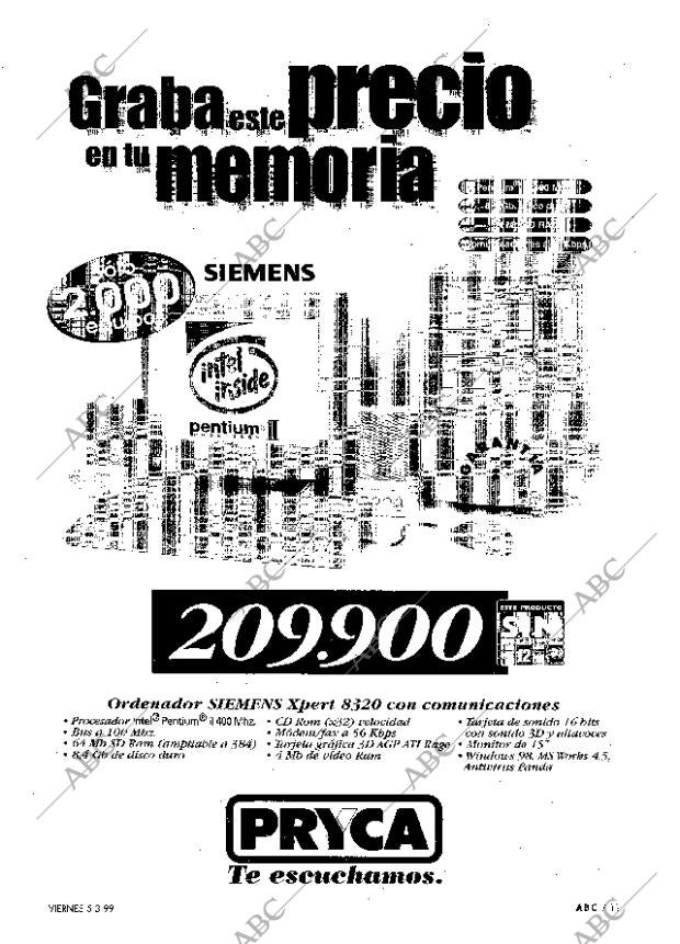 ABC MADRID 05-03-1999 página 11