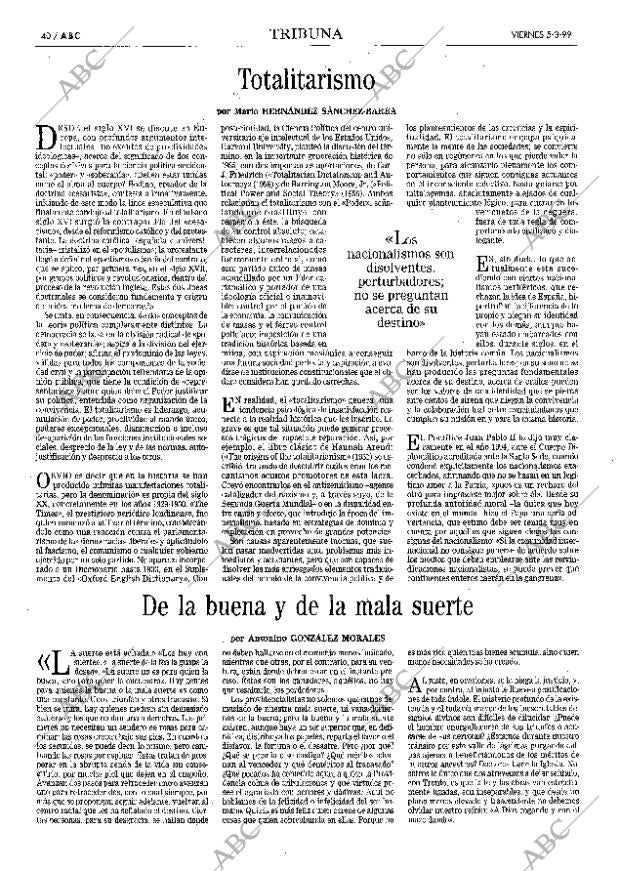 ABC MADRID 05-03-1999 página 40