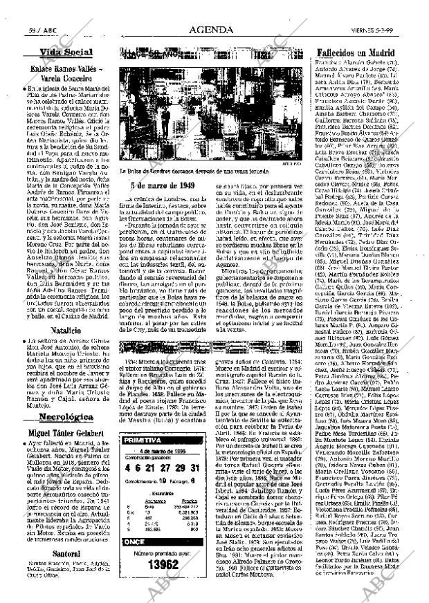 ABC MADRID 05-03-1999 página 58