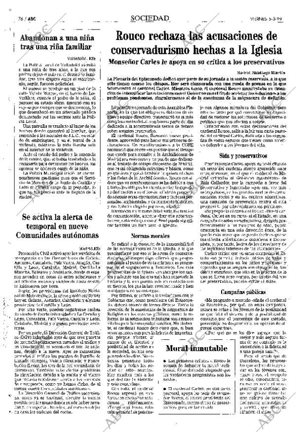 ABC MADRID 05-03-1999 página 76