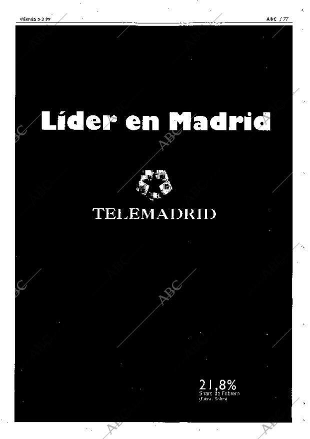 ABC MADRID 05-03-1999 página 77