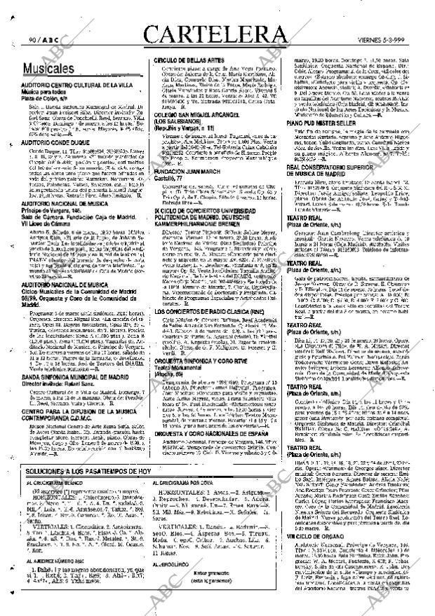 ABC MADRID 05-03-1999 página 90