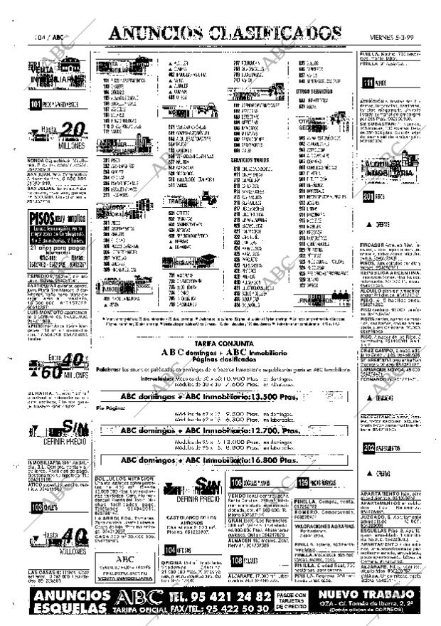 ABC SEVILLA 05-03-1999 página 104