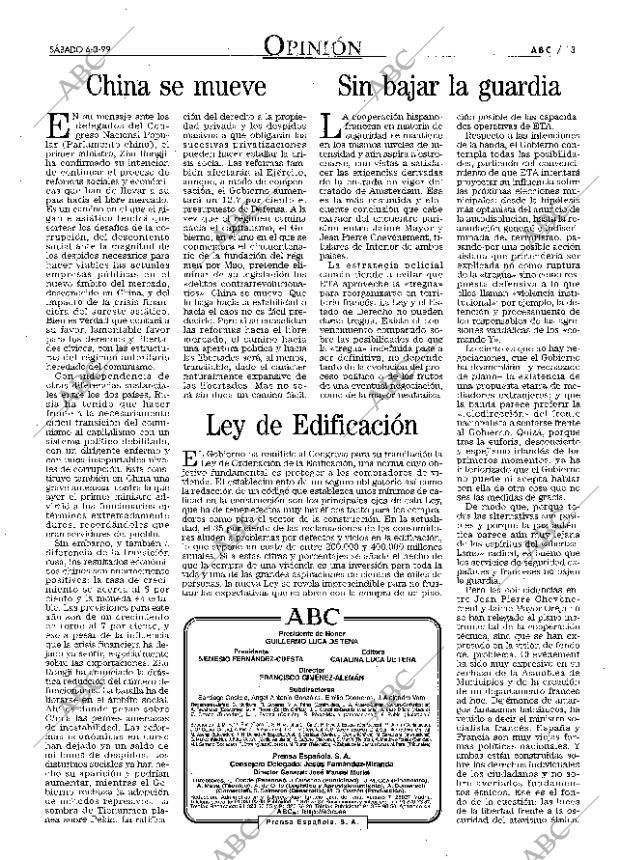 ABC MADRID 06-03-1999 página 13