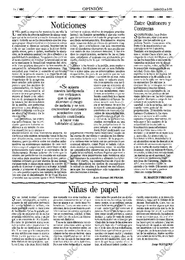 ABC MADRID 06-03-1999 página 14