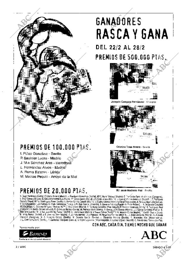 ABC MADRID 06-03-1999 página 2