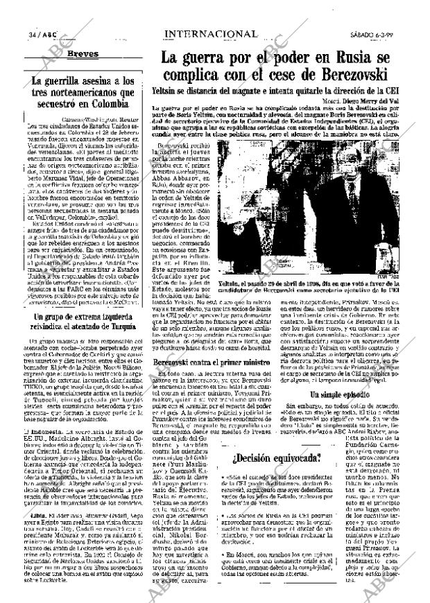 ABC MADRID 06-03-1999 página 34