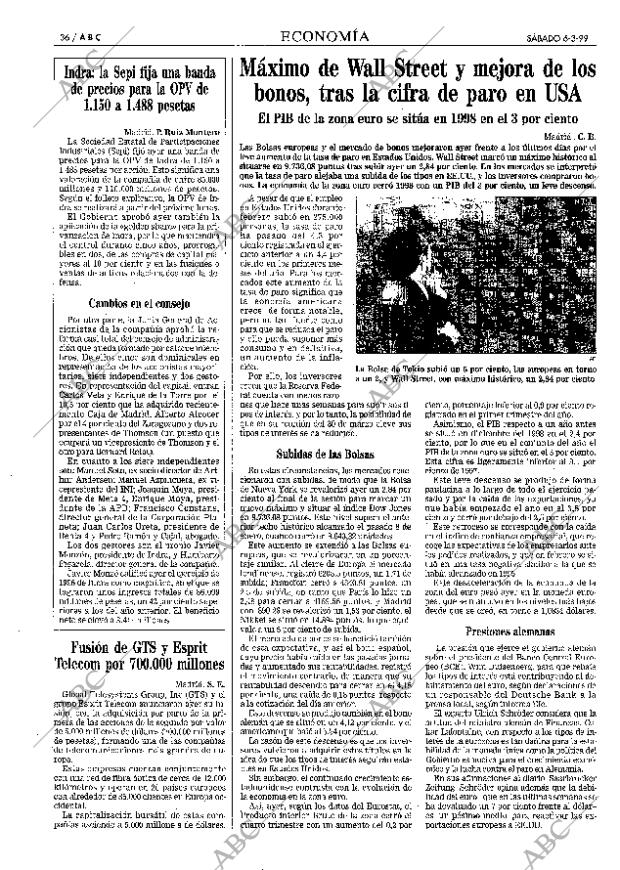 ABC MADRID 06-03-1999 página 36