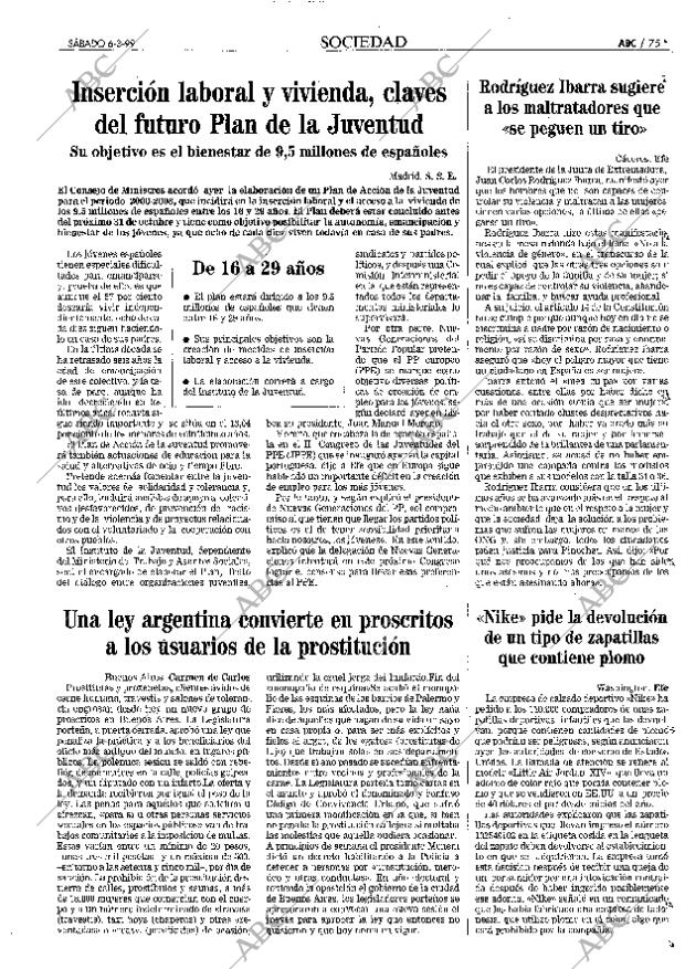 ABC MADRID 06-03-1999 página 75