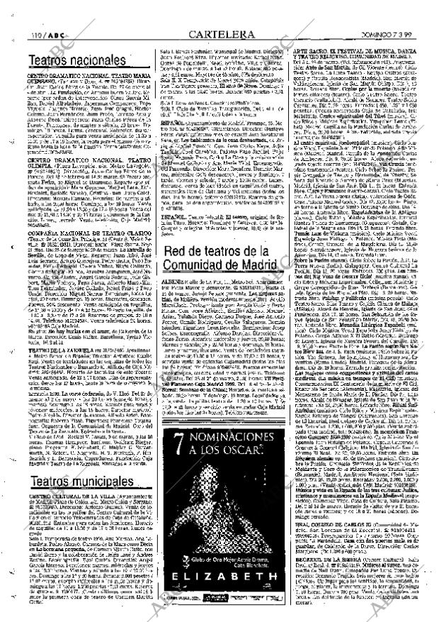 ABC MADRID 07-03-1999 página 110