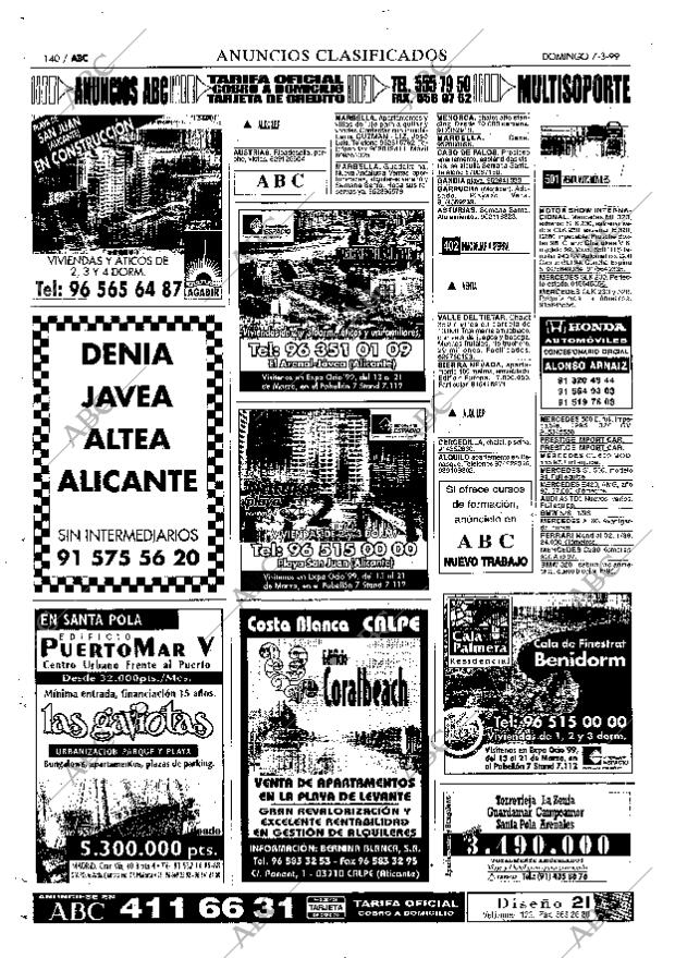 ABC MADRID 07-03-1999 página 140