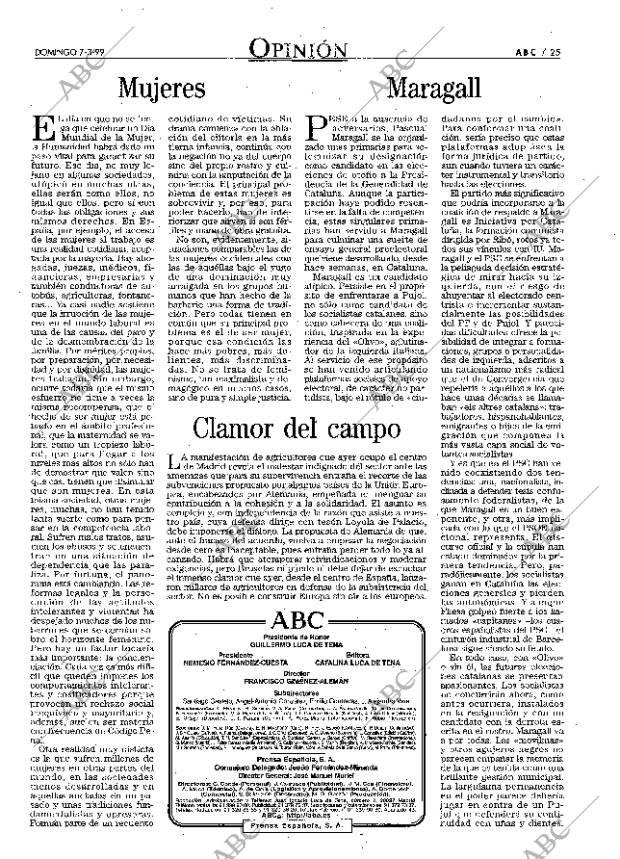 ABC MADRID 07-03-1999 página 25