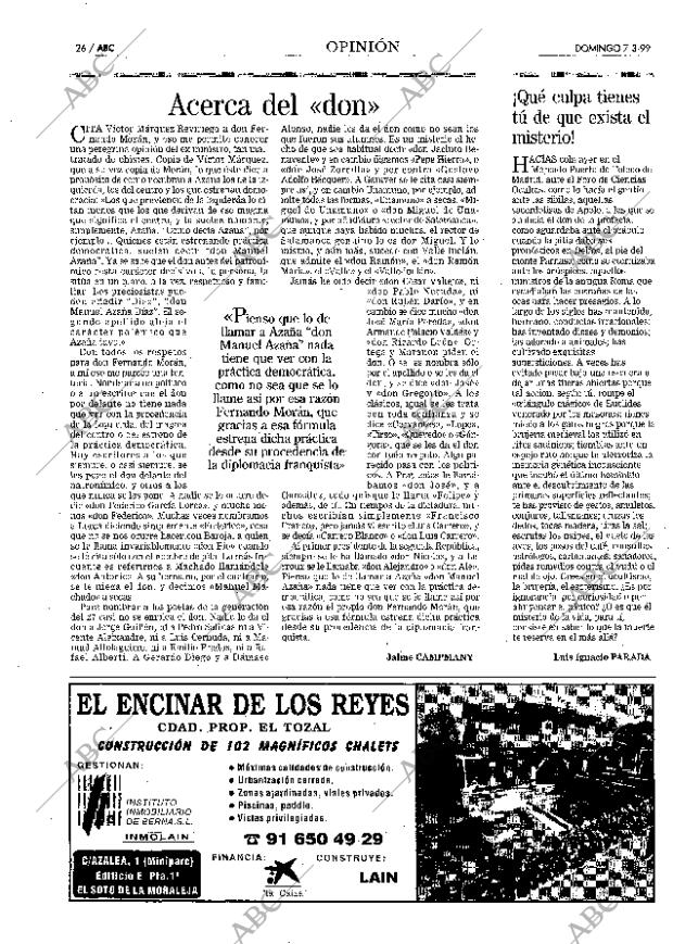 ABC MADRID 07-03-1999 página 26