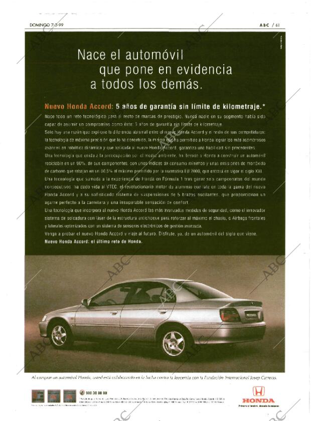 ABC MADRID 07-03-1999 página 61