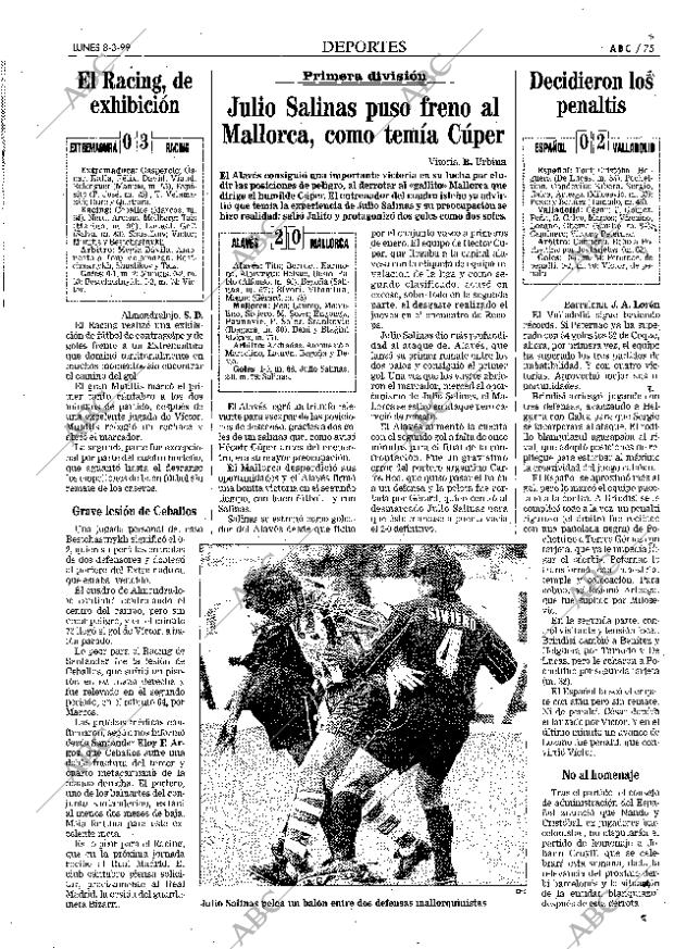 ABC MADRID 08-03-1999 página 75