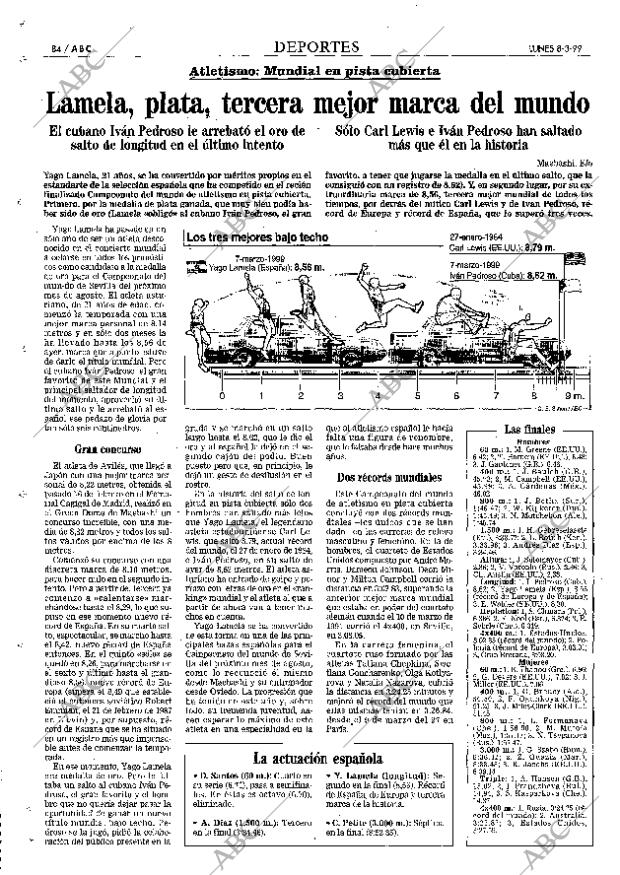 ABC MADRID 08-03-1999 página 84