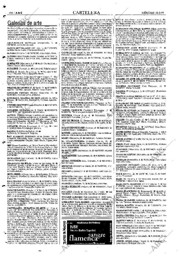 ABC MADRID 10-03-1999 página 100