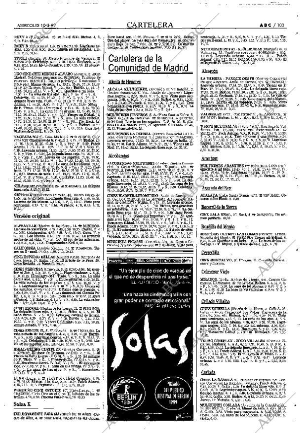 ABC MADRID 10-03-1999 página 103