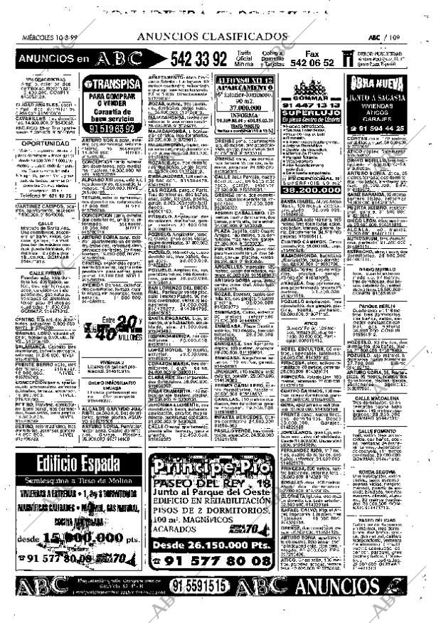 ABC MADRID 10-03-1999 página 109