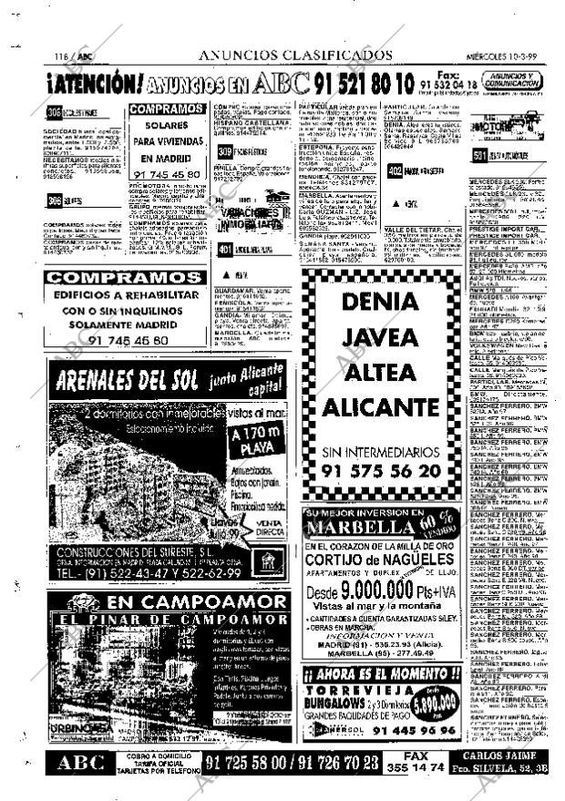 ABC MADRID 10-03-1999 página 118