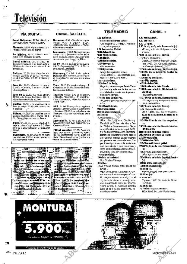 ABC MADRID 10-03-1999 página 134