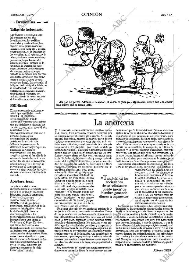 ABC MADRID 10-03-1999 página 17