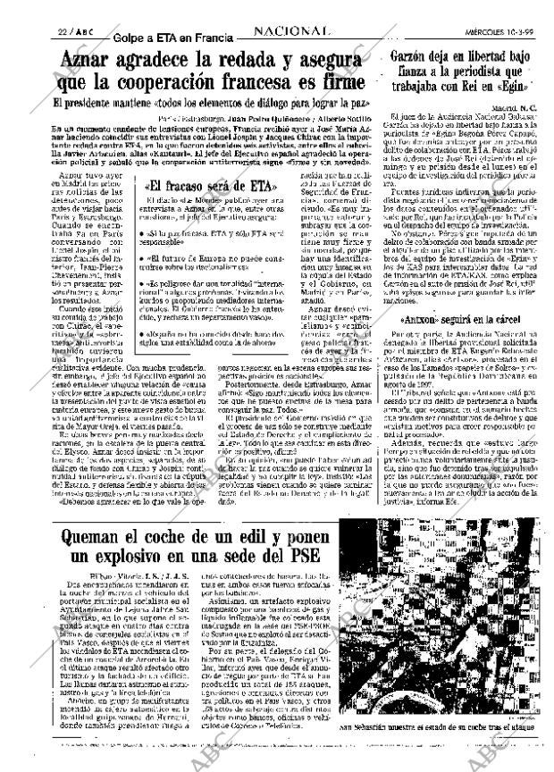 ABC MADRID 10-03-1999 página 22