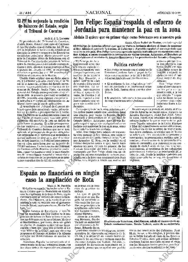 ABC MADRID 10-03-1999 página 26